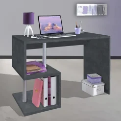 Scrivania ufficio 100x50cm antracite ErgoDesk