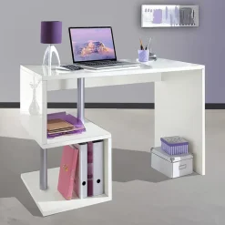 Scrivania ufficio 100x50cm bianco lucido ErgoDesk