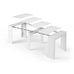 Scrivania ufficio 51/237x90cm bianco lucido Favolosa
