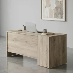Scrivania ufficio 190x69cm moderna rovere Time X