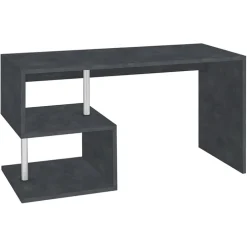 Scrivania ufficio 140x60cm nero opaco ErgoDesk