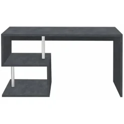 Scrivania ufficio 140x60cm nero opaco ErgoDesk