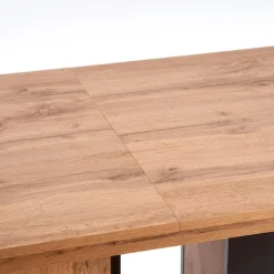 Tavolo allungabile 130/175cm da pranzo moderno rovere nero Brenta