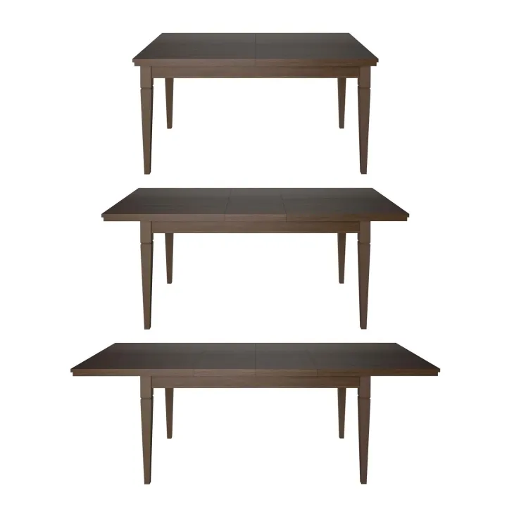 Tavolo allungabile 160/200/240cm da pranzo rovere scuro Texel