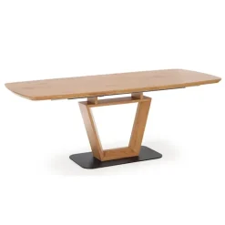Tavolo allungabile 160/220cm da pranzo rovere dorato Peonia Gihome®