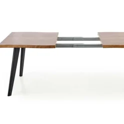 Tavolo allungabile 150/210cm industrial rovere naturale nero Locarno