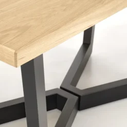 Tavolo allungabile 160/250cm industrial nero rovere Ridge