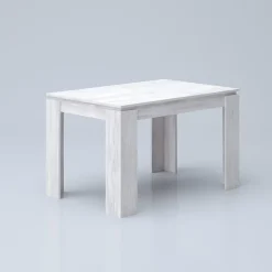 Tavolo allungabile 120/160cm moderno legno bianco frassinato Atena