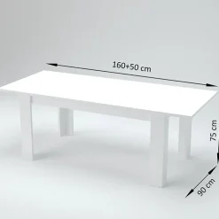 Tavolo allungabile 160-210cm ossido Zenzero