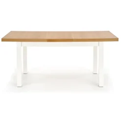 Tavolo allungabile 140/220cm rettangolare rovere nodato bianco Ace