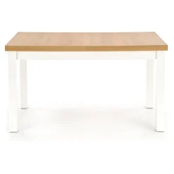 Tavolo allungabile 140/220cm rettangolare rovere nodato bianco Ace