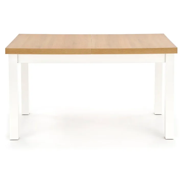 Tavolo allungabile 140/220cm rettangolare rovere nodato bianco Ace