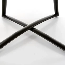 Tavolo allungabile 118/148cm rotondo rovere antracite nero Ortensia Gihome®