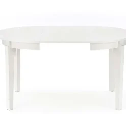 Tavolo allungabile 100/200cm rotondo moderno bianco Robin