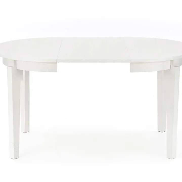 Tavolo allungabile 100/200cm rotondo moderno bianco Robin