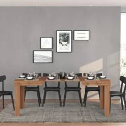 Tavolo allungabile 120-200 cm rovere Block
