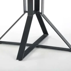 Tavolo allungabile 120/160cm rovere dorato nero Mason