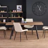 Tavolo allungabile da sala 160/220cm noce nero Antinori