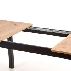 Tavolo allungabile industrial 160/228cm rovere nero Florian