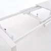 Tavolo allungabile moderno 130/250cm bianco lucido Falco Gihome®