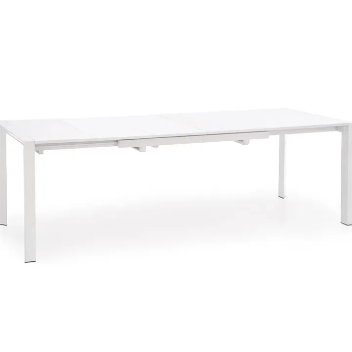 Tavolo allungabile moderno 130/250cm bianco lucido Falco Gihome®