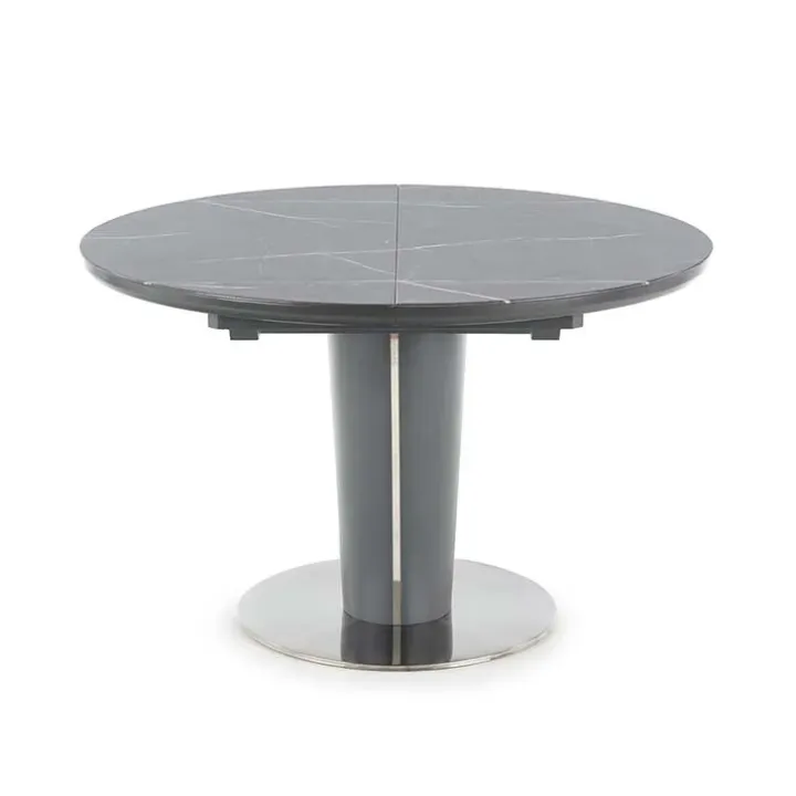 Tavolo allungabile moderno 120/160cm marmo grigio Donald