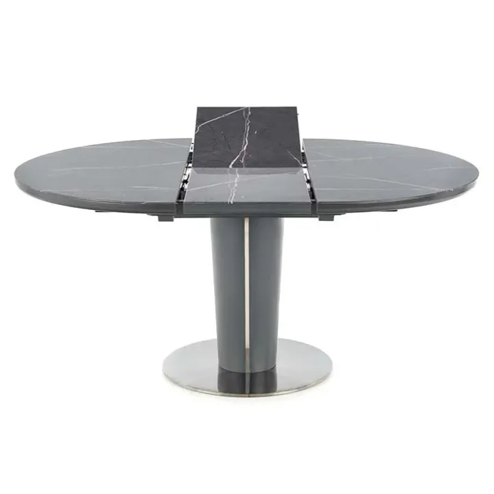 Tavolo allungabile moderno 120/160cm marmo grigio Donald
