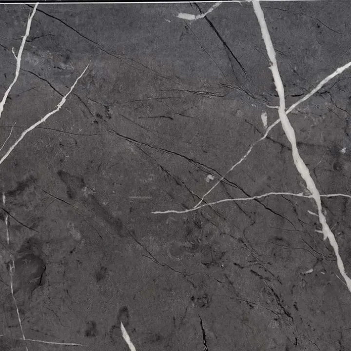 Tavolo allungabile moderno 120/160cm marmo grigio Donald