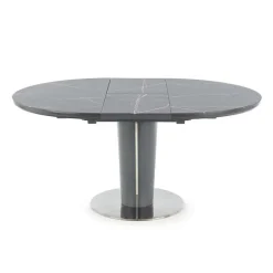 Tavolo allungabile moderno 120/160cm marmo grigio Donald