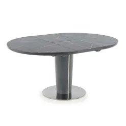 Tavolo allungabile moderno 120/160cm marmo grigio Donald