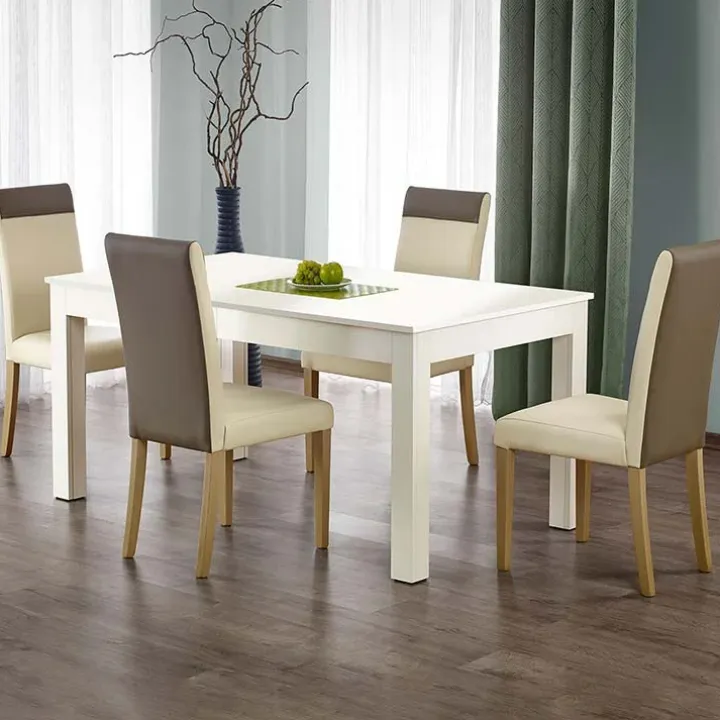 Tavolo allungabile moderno 160/298cm bianco Califa