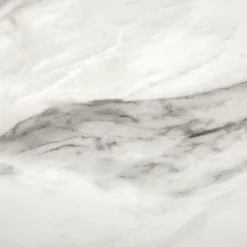 Tavolo allungabile moderno 160/220cm marmo bianco nero Isaia