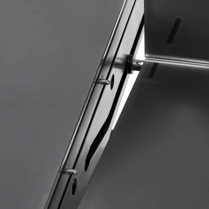 Tavolo allungabile moderno 180/220cm grigio scuro nero Borgia