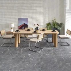 Tavolo allungabile moderno 160/240cm rovere Erevan