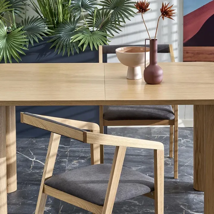 Tavolo allungabile moderno 160/240cm rovere Erevan