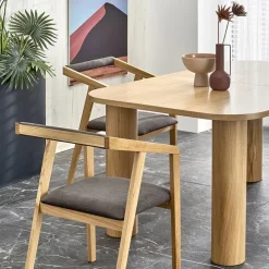 Tavolo allungabile moderno 160/240cm rovere Erevan