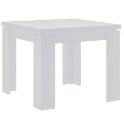 Tavolo allungabile 90x90cm moderno a libro bianco frassinato Calla