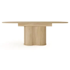 Tavolo allungabile 180/220x90cm ovale rovere Groove