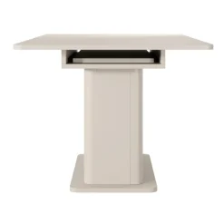 Tavolo allungabile 160/200x90cm rettangolare beige cannettato Ramis
