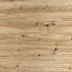Tavolo 130/180cm allungabile da pranzo rovere chiaro nero Harbin