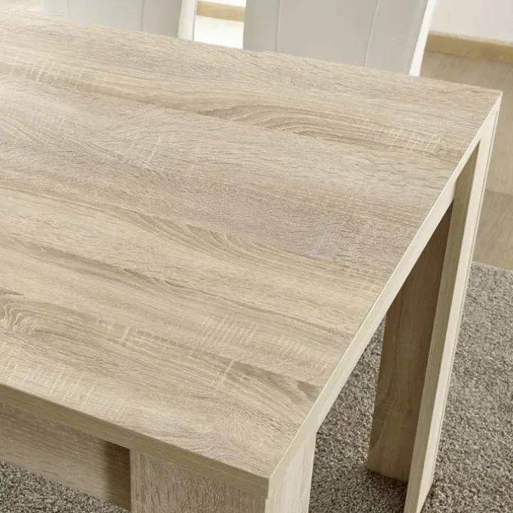 Tavolo 137/185cm allungabile moderno rovere samoa Olimpo Obsession