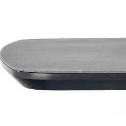 Tavolo 160/220cm allungabile moderno grigio scuro nero Sienna