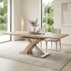 Tavolo 160/220cm allungabile rovere sonoma Iride Gihome®