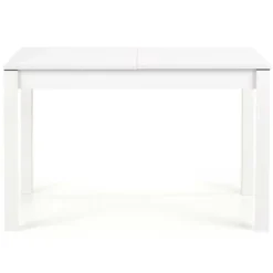Tavolo 118/158cm allungabile salvaspazio moderno bianco Iceberg