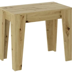 Tavolo 54/306cm consolle allungabile rovere chiaro Grace Gihome®