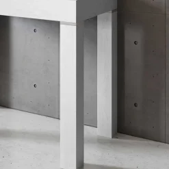 Tavolo 50/300cm consolle allungabile bianco frassino Pandora 110 Gihome®