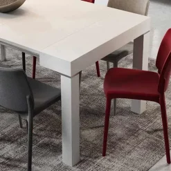 Tavolo 50/300cm consolle allungabile bianco frassino Pandora 110 Gihome®