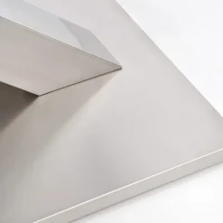 Tavolo 160/220cm in vetro allungabile bianco lucido Iride Gihome®