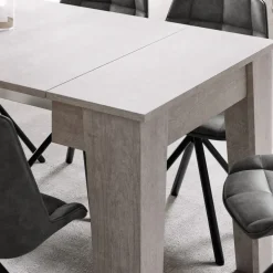 Tavolo consolle allungabile 54-306x90 cm bianco frassino Grace Gihome®