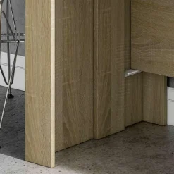 Tavolo consolle allungabile 51/237cm rovere naturale Asia Gihome®